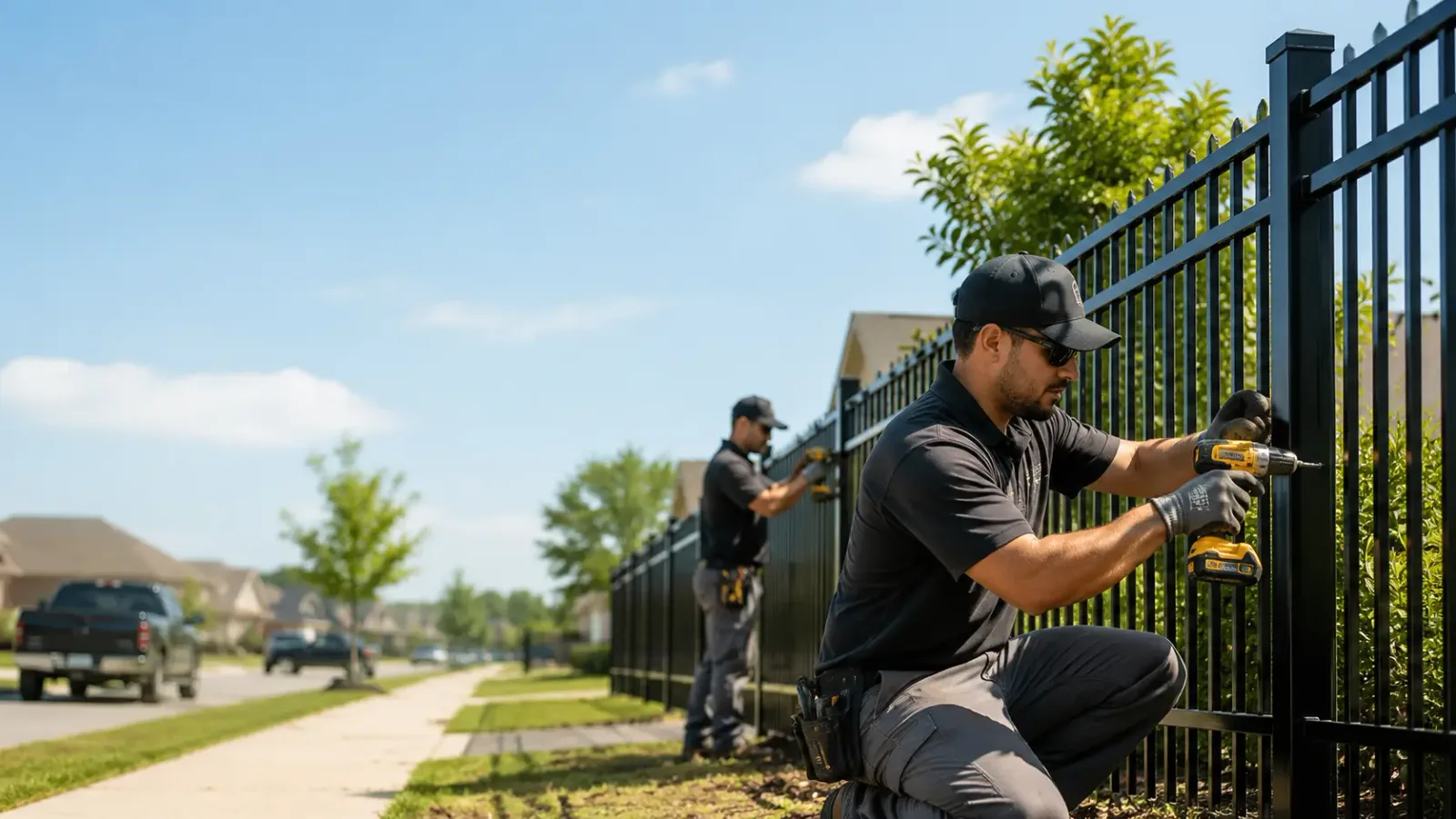 Metal Fence Installation in Rowan, IA